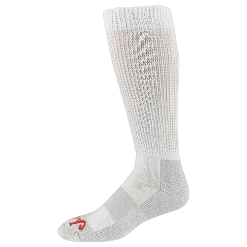 [222203WHG-M] JUSTIN SOCKS NON-BINDING STEEL TOE BOOT SOCK (M)