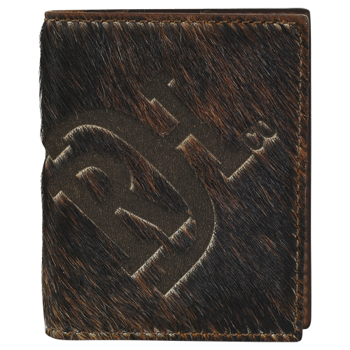 RED DIRT HAT CO BIFOLD CARD CASE NATURAL BRINDLE