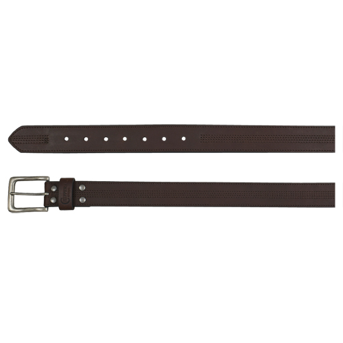 CHIPPEWA MENS BELT CENTER STITCHED DETAIL