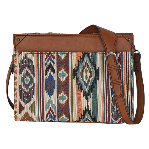 JUSTIN JACQUARD CROSSBODY 
