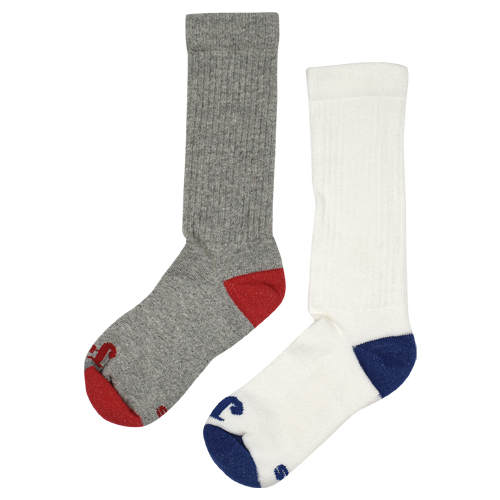 [231392MUL-S] JUSTIN YOUTH R/B OTC SOCK 2 COLOR PACK (S)