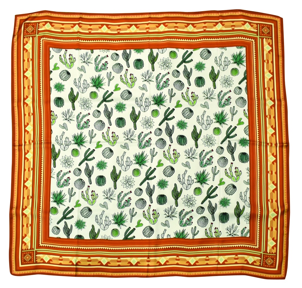 CATCHFLY WILD RAG WATERCOLOR CACTUSES PRINT 