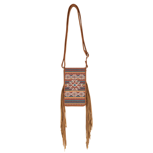 [2510411501] RED DIRT HAT CO LADIES CROSS BODY PHONE BAG NEUTRAL SOUTHWESTERN