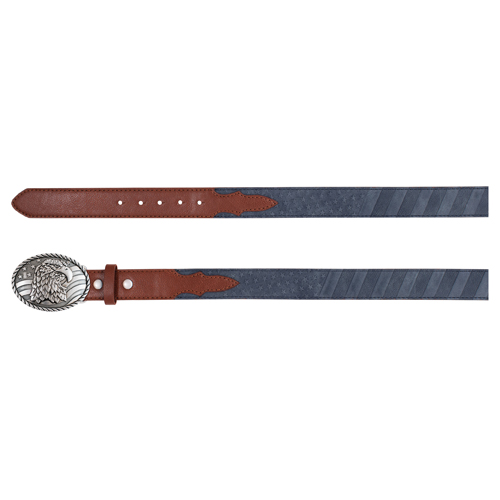 ARENA ACE BOYS BELT GREY WITH STARS AND STRIPES