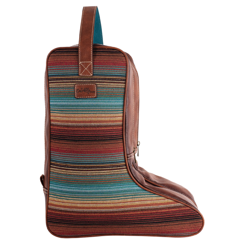 CATCHFLY BOOT BAG SOUTHWESTERN STRIPES