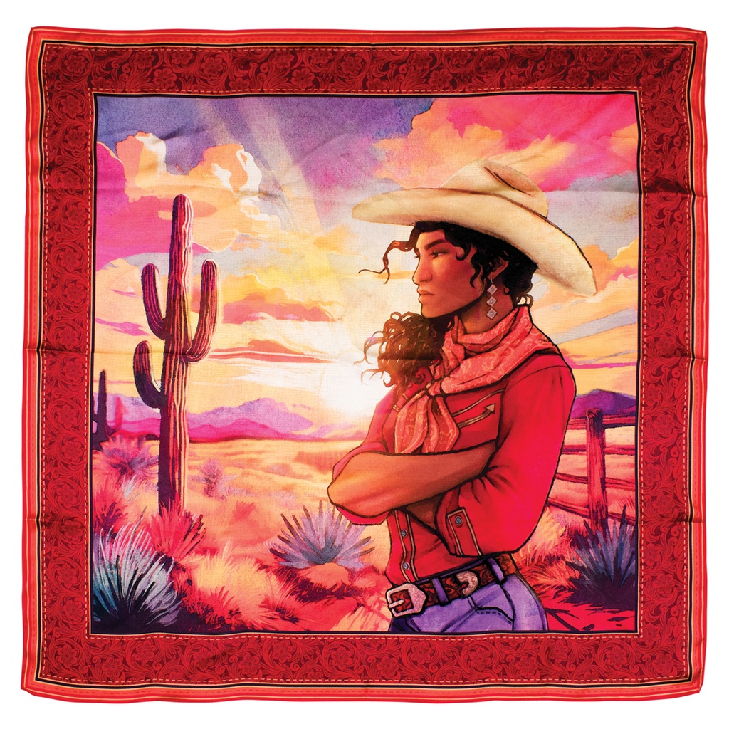 CATCHFLY WILD RAG SUNSET COWGIRL