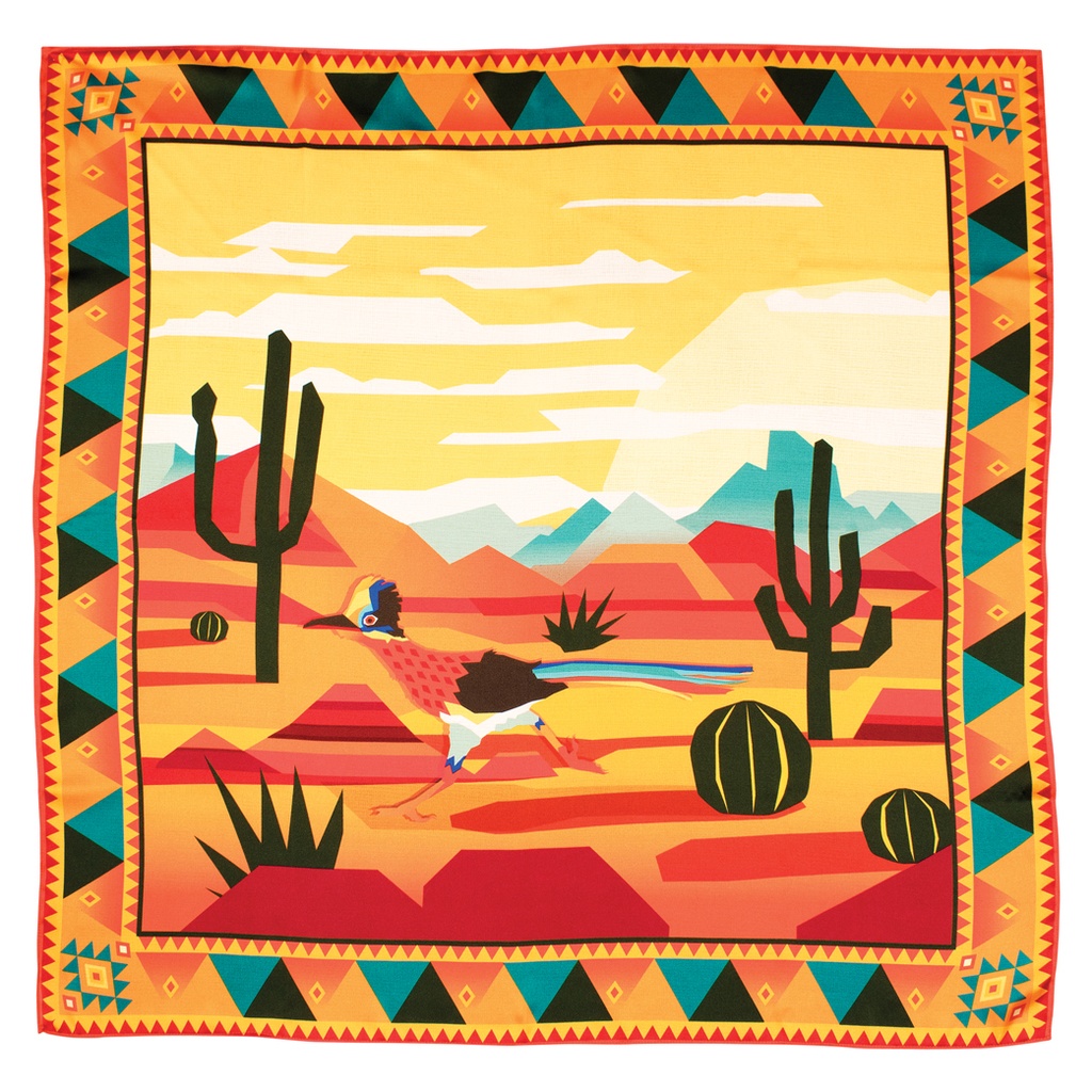 CATCHFLY WILD RAG ROADRUNNER IN DESERT