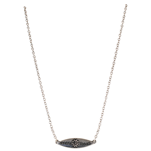 JUSTIN LADIES NECKLACE FLOWER BAR