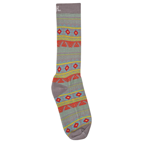 [222323AZT] RED DIRT HAT CO CREW CUT SOCK MULTICOLOR PATTERNS