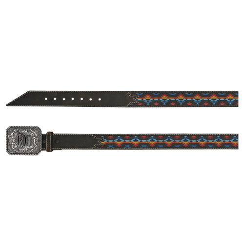 [23144BE4] RED DIRT HAT COMPANY BOYS BELT W/SOUTHWESTERN DESIGN