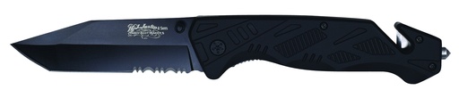 [2427450585] JUSTIN 3 IN 1 TACTICAL KNIFE MATTE BLACK