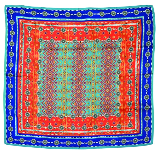 [2422180031] CATCHFLY WILD RAG CHAINBELT PRINT WITH MULTI COLORED DESIGNS