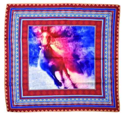 [2422180036] CATCHFLY WILD RAG FLAMING MARE PRINT 