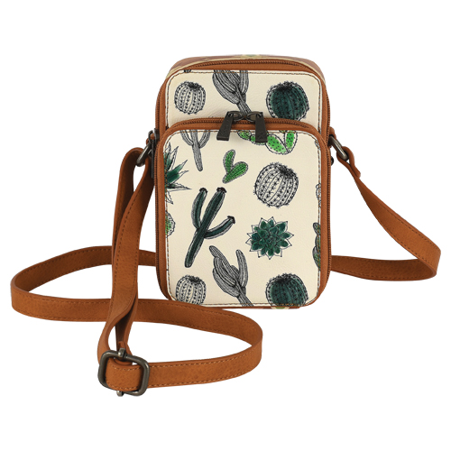 [2422251311] CATCHFLY ESSENTIALS CAMERA BAG WATERCOLOR CACTUSES