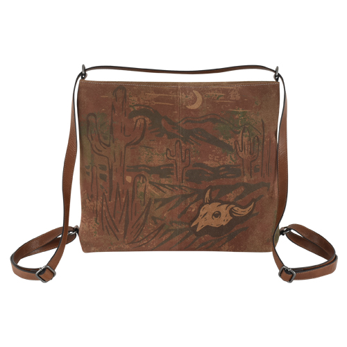 [2422179441] RED DIRT HAT CO LADIES CONVERTIBLE BACKPACK DUSTY DESERT