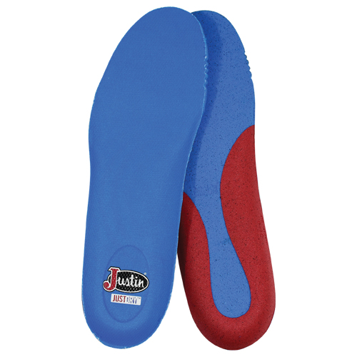 [9595LBL] LG JUSTIN PERFORMANCE INSOLE ROUND TOE BLUE