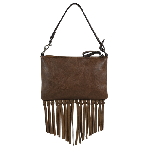 [2196687TAN] TONY LAMA MINI SHOULDER BAG HAIR HIDE