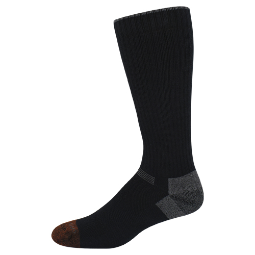 [222362BLK] CHIPPEWA MENS OTC BOOT SOCK BLACK 2/PACK