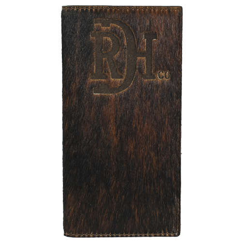 [22228876W5] RED DIRT HAT CO MENS RODEO WALLET NATURAL BRINDLE