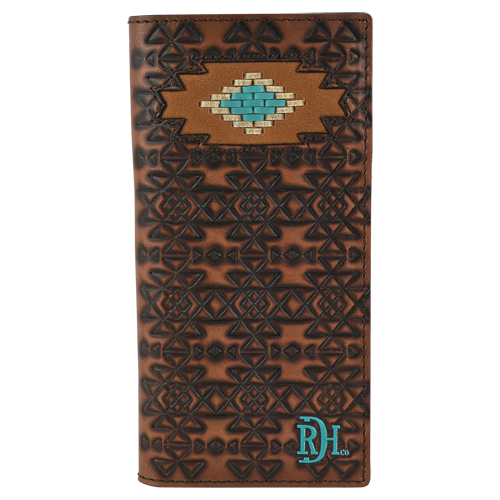 [23111876W10] RED DIRT HAT CO RODEO WALLET LACED SOUTHWEST MEDALLION